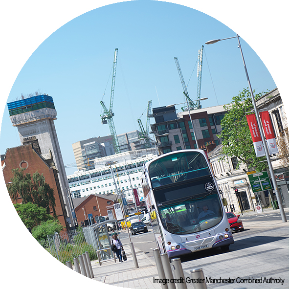 First bus in Greater Manchester 